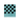 Marc O´Polo ´Checker´ håndklæde 30x50 cm - Aquamarine