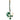 Maileg ´Flettet julehjerte´ ornament - Mørkegrøn/AW2022
