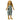 Maileg bunny str. 3 - Dusty yellow/overalls