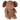 Maileg ´Safari Friends´ elefant/Stor - Pudder