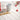 Södahl ´Line´ dug 140x320 cm - Offwhite/Rød