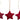 Ib Laursen ´My Nostalgic Christmas´ stjerne 1 stk. assorteret - Rød
