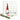 Nääsgränsgården ´Santa high hat´ servietter 33x33 cm - 20 Stk/Hvid