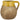 Ib Laursen ´Avignon´ vase m/hank naturfarvet m/mustard kant