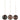 Ib Laursen ´papmache´ julekugle  Ø5,8 cm - Rustic brown/1 stk. assorteret.