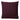 Pagunette ´Plain´ pyntepude i uld 45x45 cm - Wine/mørk Lilla