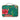 PIP Studio ´Fleur` toilettaske L  - Grøn