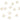 Ib Laursen ´Stella´ ranke m/12 flettede stjerner - Hvid