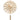 Ib Laursen topstjerne papir ´Stella´ m/messingfarvet holder - Hvid