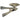 Ib Laursen clips t/2,2 cm lys