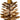 Ib Laursen ´Gloria´ kogle stage t/2,2 cm lys H12,5 cm - Messing