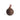 Nääsgränsgården ´Woodie´ høne H9,6 cm - Mørkebrun