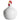 Nääsgränsgården ´Høne´ 13 cm - Hvid