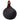 Nääsgränsgården ´Høne´ 13 cm - Sort
