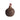 Nääsgränsgården ´Woodie´ høne H13 cm - Mørkebrun