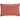 Ib Laursen pudebetræk 40x60 cm natur/rust vævede striber, 4 sider m/frynser