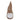 Nääsgränsgården ´Santa High Hat´ i træ H26 cm - Træ
