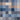 Biederlack ´Blue Woven´ plaid 150x200 cm