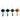 Bloomingville ´Milay´ ornament 4 stk.