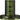 Ib Laursen klar glas stage t/2,2 cm lys - Grøn