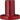 Ib Laursen klar glas stage t/2,2 cm lys - Rød