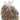 Ib Laursen ´Stillenat´ pose m/8 mini julekugler - Amber glas/pebbled
