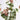 House Doctor ´Eucalyptus´ kunstig blomsterstilk - Grøn