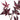 House Doctor ´Maple´ kunstig blomsterstilk - Bordeaux