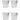 House Doctor ´Slots´ vandglas 4 stk. - Clear