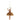 Ib Laursen papirklip ballerina i relevéposition - Brun
