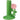 Ib Laursen stage t/2,2 cm lys grøn m/lyserød blomst