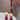 Moods & More ´melted´ LED bloklys 1 stk. 49x125 mm - Silk/Multifarvet rose