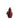 Uyuni Lighting LED lys ´Julemand/Santa Claus´ 10x17 cm - Carmine Red