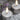 Uyuni Lighting LED melted fyrfadslys Ø4,1x2,3 cm 2-pak - Sølv finish