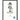 Mouse & Pen ramme - A4 sort m/plexiglas