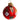 Brink Nordic kugle postmand 5 cm