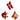 Brink Nordic Hjerte/Flag/Tromme 4 cm