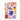 All By Voss foldet kort ´Pansy´, Botanicals