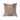 Kantnordic velourpude ´Mila´ 48x48 cm - Latte