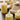 Uyuni Lighting ´Melted´LED bloklys Ø5x7,5 cm - Wheat Yellow